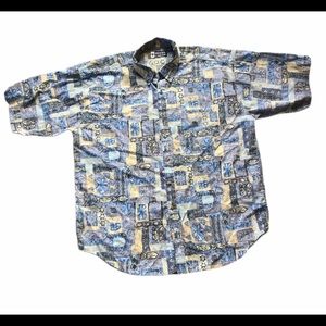 Men’s vintage Stockton button down shirt